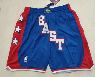 2004 All-Star East White Just Don Hardwood Classics Soul Swingman Throwback Shorts