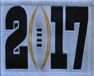 2017 NCAA College Football Playoff Bowl White Patch