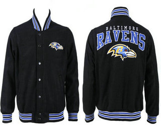 Men's Baltimore Ravens Black Jacket FY