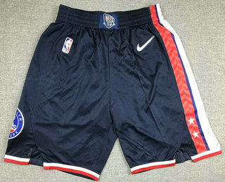 Men's Brooklyn Nets Black Diamond 2022 City Edition Swingman Stitched Shorts
