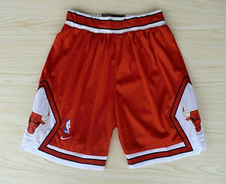 Men's Chicago Bulls Red Shorts
