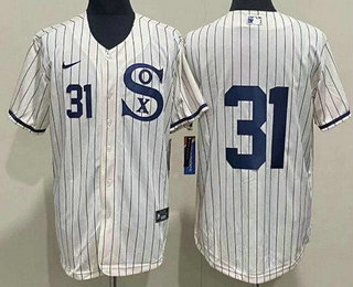 Men's Chicago White Sox #31 Liam Hendriks Cream 2021 Field of Dreams Authentic Jersey