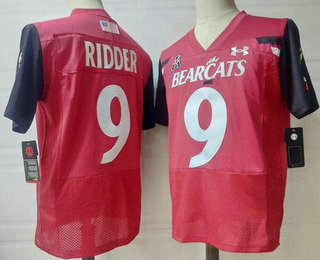 Men's Cincinnati Bearcats #9 Desmond Ridder Red College Football Jersey