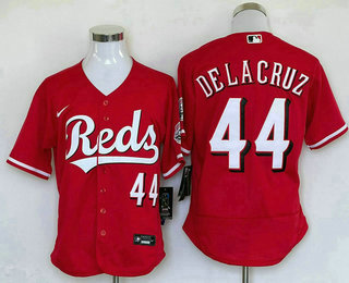 Men's Cincinnati Reds #44 Elly De La Cruz Red Flex Base Stitched Jersey