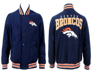 Men's Denver Broncos Navy Jacket FY