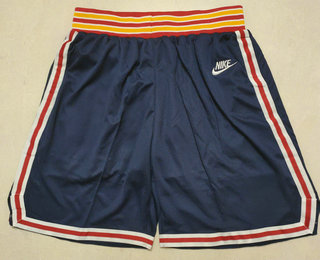 Men's Golden State Warriors Black Nike 75th Anniversary 2021 Stitched Shorts