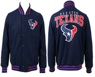 Men's Houston Texans Navy Jacket FY