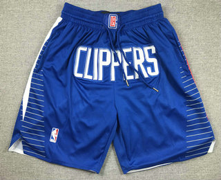 Men's Los Angeles Clippers Blue 2023 Just Don Shorts