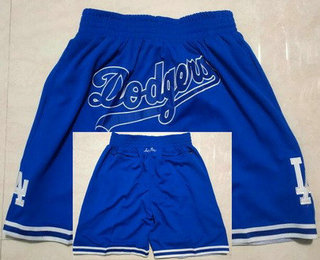 Men's Los Angeles Dodgers Blue 2022 Just Don Shorts