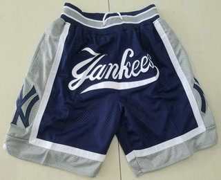 Men's New York Yankees Navy Blue Just Don Swingman Shorts