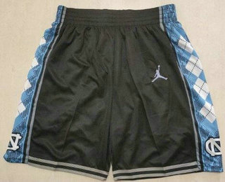 Men's North Carolina Tar Heels Black Swingman Shorts