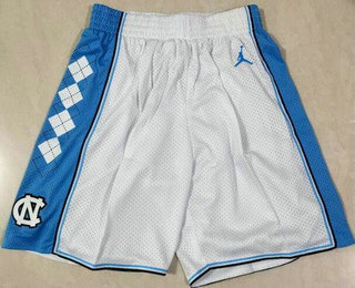 Men's North Carolina Tar Heels White Swingman Shorts