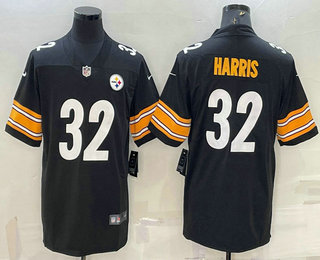 Men's Pittsburgh Steelers #32 Franco Harris Black 2017 Vapor Untouchable Stitched NFL Nike Limited Jersey