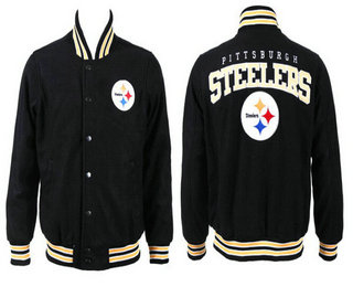 Men's Pittsburgh Steelers Black Jacket FY