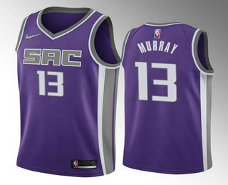 Men's Sacramento Kings #13 Keegan Murray 2022 Draft Basketball Stitched Jersey