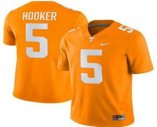 Men's Tennessee Volunteers #5 Hendon Hooker Yellow College Football Jersey