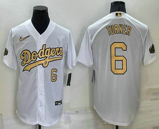 Men's Toronto Blue Jays #6 Alek Manoah Number White 2022 All Star Stitched Cool Base Nike Jersey