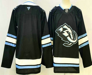 Men's Utah Mammoth Blank Black Authentic Jersey