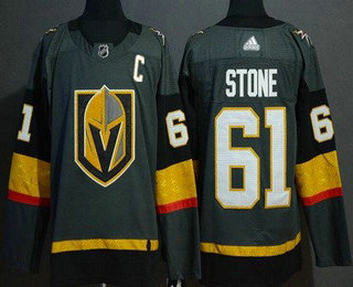 Men's Vegas Golden Knights #61 Mark Stone Gray Authentic Jersey