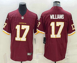 Men's Washington Commanders #17 Doug Williams Red NEW 2020 Vapor Untouchable Stitched Nike Limited Jersey