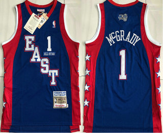 NBA 2004 All-Star Toronto Raptors #15 Vince Carter Blue Hardwood Classics Soul AU Throwback Jersey