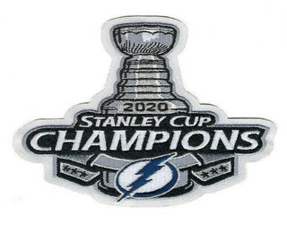 Tampa Bay Lightning 2020 Stanley Cup Champions Patch